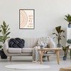 Stupell Industries You're My Sunshine Motivational Phrase Boho Stripe Circle Framed Giclee Art, Black, 24" x 30" - 3 of 4
