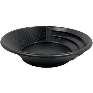Sluice Fox Gold Pan with Vanishing Riffle Set;  spiral gold finishing pan; gold rush prospecting supplies for your gold panning kit - 1 of 4