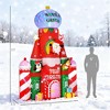 Mlmh & Kngwa Castle Christmas Inflatable Decorations - 4 of 4