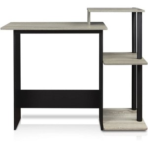 HomeStock Newport 1 Drawer Desk, White - 1 of 4