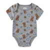 Star Wars Baby Boy's Chewbacca, Yoda, R2-D2, C3-PO, Troopers 5 Piece Bodysuit Creepers Bundle Set - Gray, Black, Brown, White, Blue / Size 9M - 3 of 4