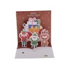 Unique Bargains Christmas Greeting Card Multicolor 4.7"x4.7" 1 Set - 3 of 4