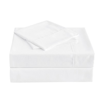 PUR & CALM SILVADUR Anti-Microbial 4 PC Solid Sheet Set King Polyester Grey Bed  Sheet in the Bed Sheets department at