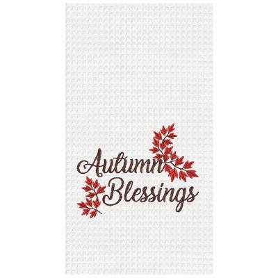 autumn kitchen towels