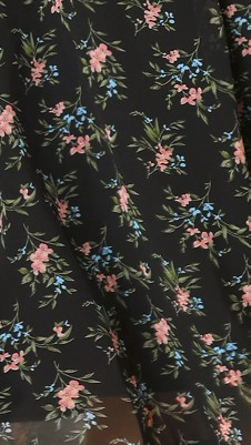 black floral