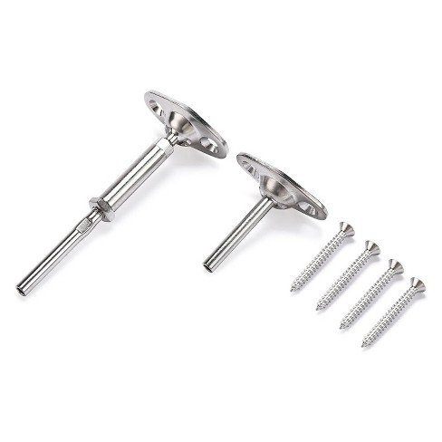 70-Pack Stainless Steel Left & Right Hand Swage Lag Screws For Wood Post Cable Railing Kits – Adjustable Tension, No Turnbuckles Needed