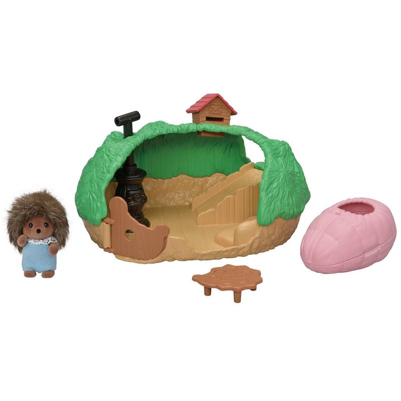 Calico Critters Baby Hedgehog Hideout, 1 of 9