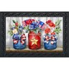 Briarwood Lane Summer Doormat 30x18 Indoor Outdoor American Flowers For Summer Doormat - 2 of 4