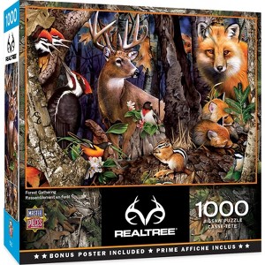 MasterPieces Inc Forest Gathering 1000 Piece Jigsaw Puzzle - 1 of 3