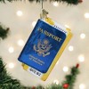 Old World Christmas 4.25 In Passport Ornament Travel International Tree Ornaments - 3 of 3