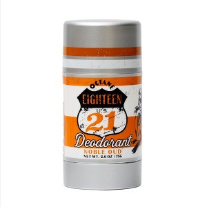 18.21 Man Made Octane Aluminium-Free Men's Natural Deodorant, Noble Oud-2.6 oz - 1 of 4