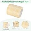 Unique Bargains Self Adhesive Realistic Wood Grain Durable Multi Use Masking Tape 1 Pc - 2 of 4
