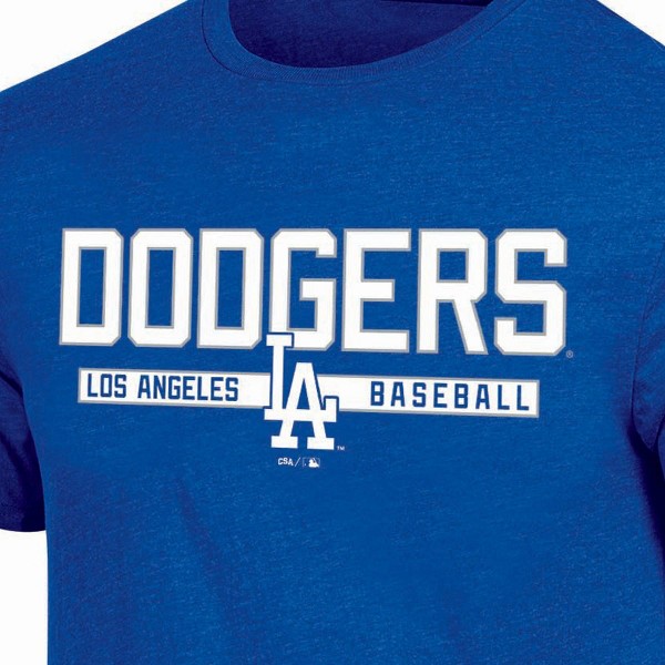 Playera de Mezcla de Algodón MLB Los Angeles Dodgers para Hombre 3