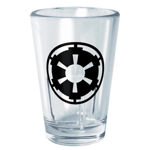 Silver Buffalo Star Wars Original Trilogy 2-Ounce Mini Shot Glasses | Set  of 6