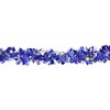 Northlight Boa Wide Cut Tinsel Christmas Garland - 12' x 4" - Lavish Blue and Silver - Unlit - 2 of 3