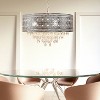 24" Brielle Crystal Chandelier Polished Nickel - River of Goods - 2 of 4