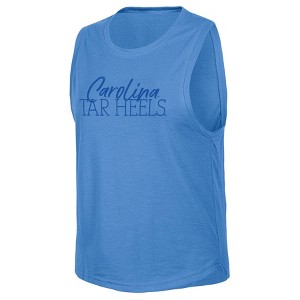 NCAA North Carolina Tar Heels Women's Tonal Tank Top - 1 of 3
