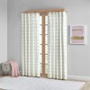 Easter Day Gifts Multi-colored Jacquard Polka Dots Window Curtain, Soft White Ground Cotton Curtain for All Décor Style, Easter Special Deal - 3 of 4