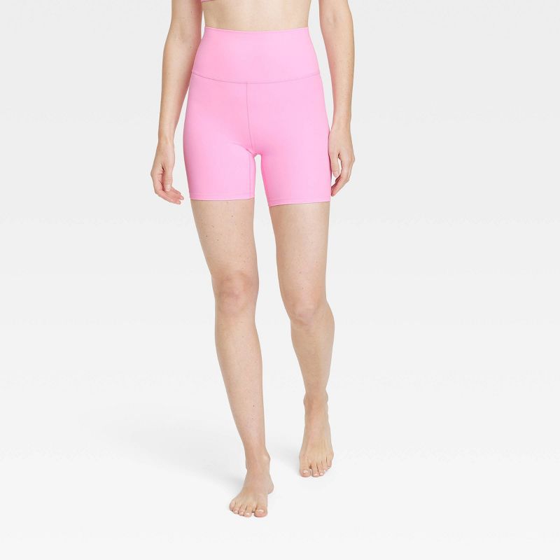 Women's Everyday Soft Ultra High-Rise Bike Shorts 6" - All In Motion™, 1 of 13