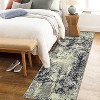 Modern Abstract Patterned Rugs,Non-slip Non-shedding,Low Pile Foldable Rugs Machine Washable,Bedroom,Living Room,Game Room - 3 of 4