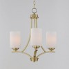 Maxim Lighting Deven 3 - Light Chandelier in  Satin Brass - 2 of 3