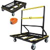Acekool Folding Hand Truck with 2200 lbs Capacity, Adjustable Deck, 360° Rotating Locking Casters for Smooth Cargo Transport - 2 of 4