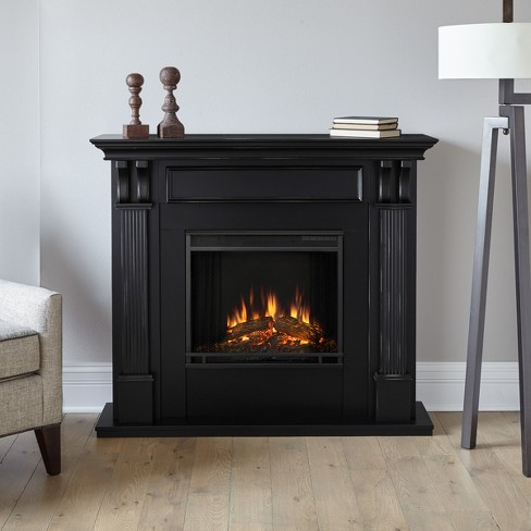 Real Flame Ashley Electric Fireplace Blackwash Target