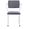 TiramisuBest Gray & White Industrial Office Chair, KD, High Back - 2 of 4