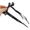 Unique Bargains Women's Ribbon Bow Ponytail Buckle Hair Clip 1 Pc - 4 of 4