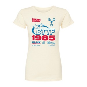 Women's - Back to the Future - Jersey Americana Fitted Graphic T-Shirt - 1 of 3