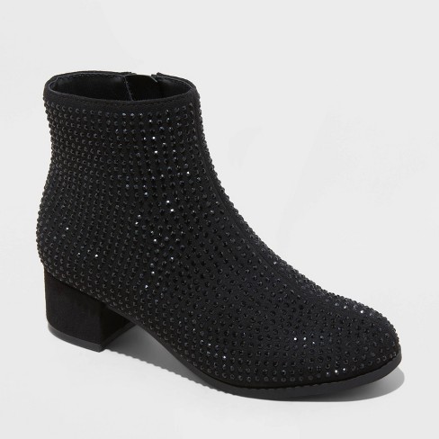 Rhinestone Boots Size deals 9 1/2