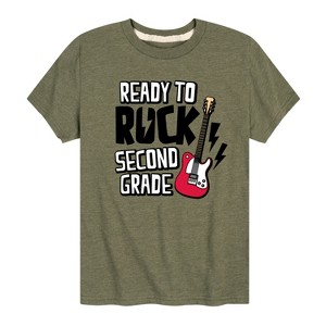 Boys' - Instant Message - Ready To Rock Second Grade Short Sleeve Graphic T-Shirt - 1 of 4