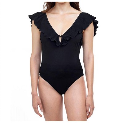 Women's Deep V-Neck One Piece Swimsuit - Profile By Gottex