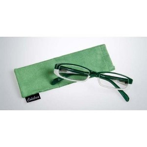 Calabria 736 Designer Reading Glasses in Green +2.00 136mm Frame/136mm Lens Width - 1 of 4