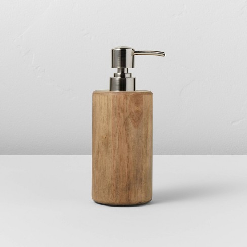 Soap Dispenser Set Wooden Pump Head And Soap Dispenser - Temu