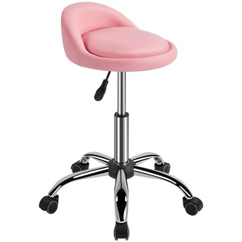 Pink discount saddle chair