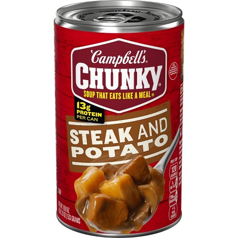 Campbell's Chunky Steak and Potato Soup - 18.8oz - image 1 of 4