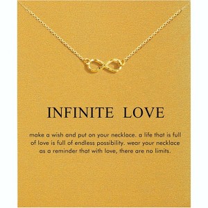 Inspirational Butterfly Compass Necklace Graduation Christmas Gift for Her Infinity - 1 of 4