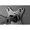Premium Height Adjustable Double Monitor Arm Black - Rocelco: Ergonomic Dual Screen Stand, 13"-27" Compatibility, VESA 100x100 - 3 of 4