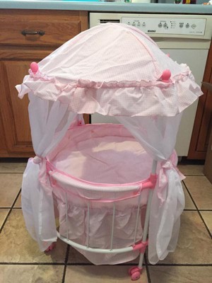 Round clearance doll crib