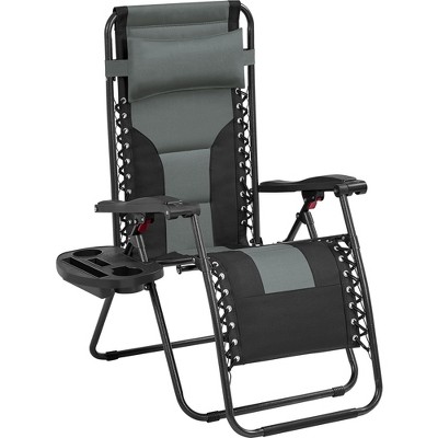 Yaheetech 2pcs 26in Padded Outdoor Zero Gravity Chair