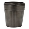Melrose Pewter Metal Planter (Set of 3) - 4 of 4