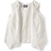 Women's Crepe Button Front Vest - 4 of 4