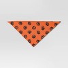 Halloween Glow In The Dark Bandana for Dogs - Hyde and EEK! Boutique™ One Size Fits Most - 4 of 4