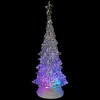 Northlight LED Lighted Acrylic Christmas Tree with Star Decoration - 12" - Multicolor Lights - 4 of 4