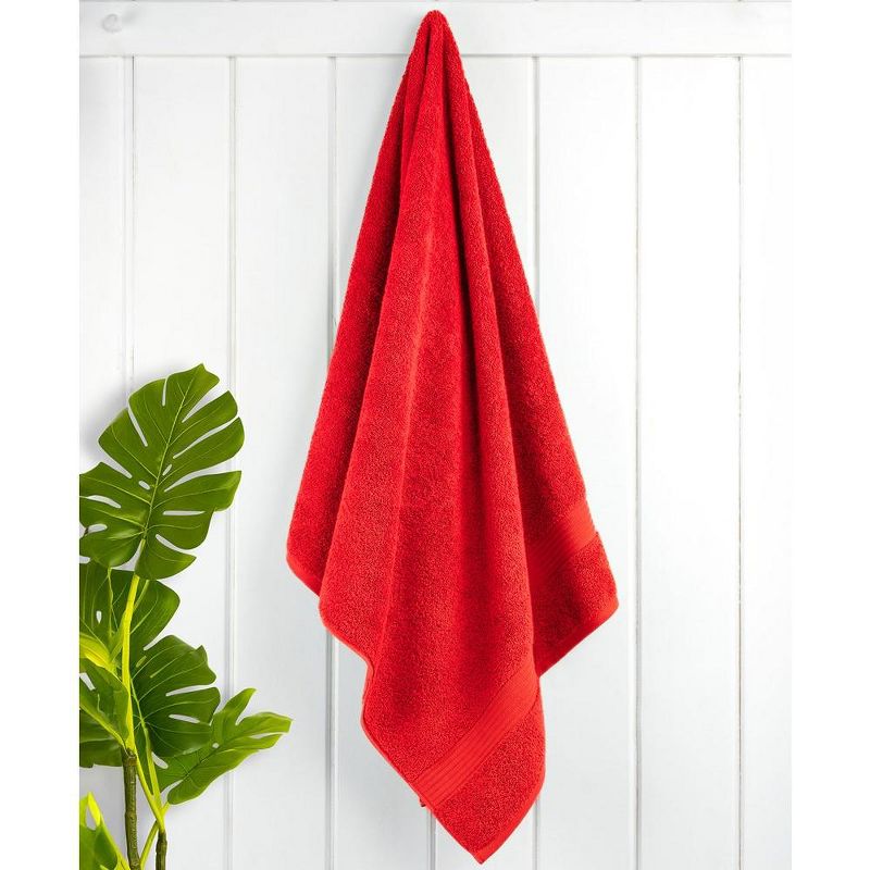 American Soft Linen Premium Quality 100% Cotton 4 Piece Bath Towel Set, Soft Absorbent Quick Dry Bath Towels for Bathroom, 2 of 8