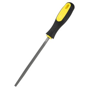 Unique Bargains Square Metal File High Carbon Steel PVC Grip Handle Diamond Multipurpose Hand Files - 1 of 4