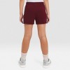 Champion Girls' Fleece Shorts with Taping - 4 of 4