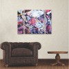 Trademark Fine Art- Kati Bujna Icy Winter Leaves 4  Panel Set Art - 3 of 3