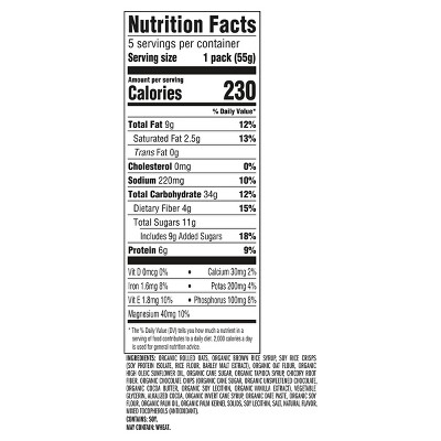 CLIF Bar Plant Based Energy Bites Cookies & Creme Made with Organic Oats - 6g Protein - 9.7oz/5ct